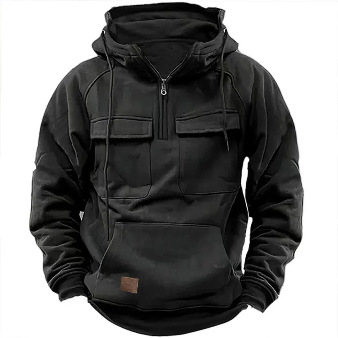 Mune | Hoodie - Comfortable & warm pullover with hood, zipper and practical pockets