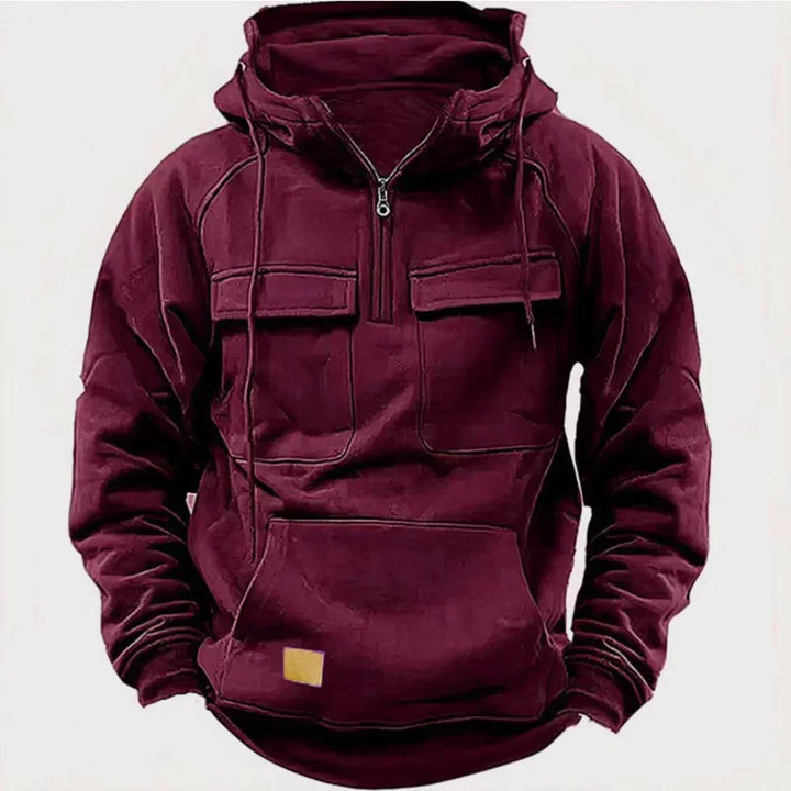 Mune | Hoodie - Comfortable & warm pullover with hood, zipper and practical pockets