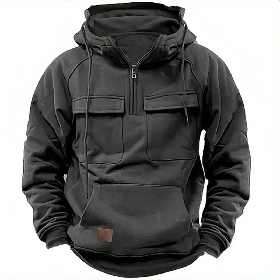 Mune | Hoodie - Comfortable & warm pullover with hood, zipper and practical pockets