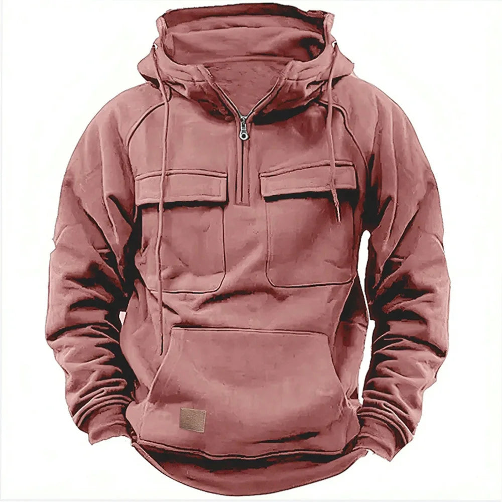 Mune | Hoodie - Comfortable & warm pullover with hood, zipper and practical pockets