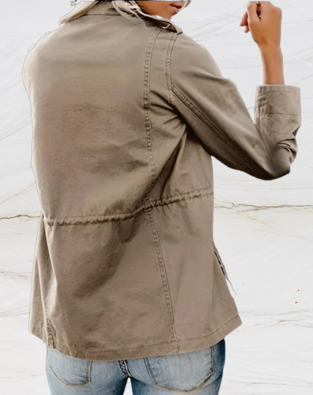 Mune | Long-sleeve jacket with four pockets for women