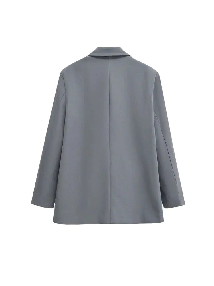 Mune | Women's Blazer - Structured With Double Button Closure