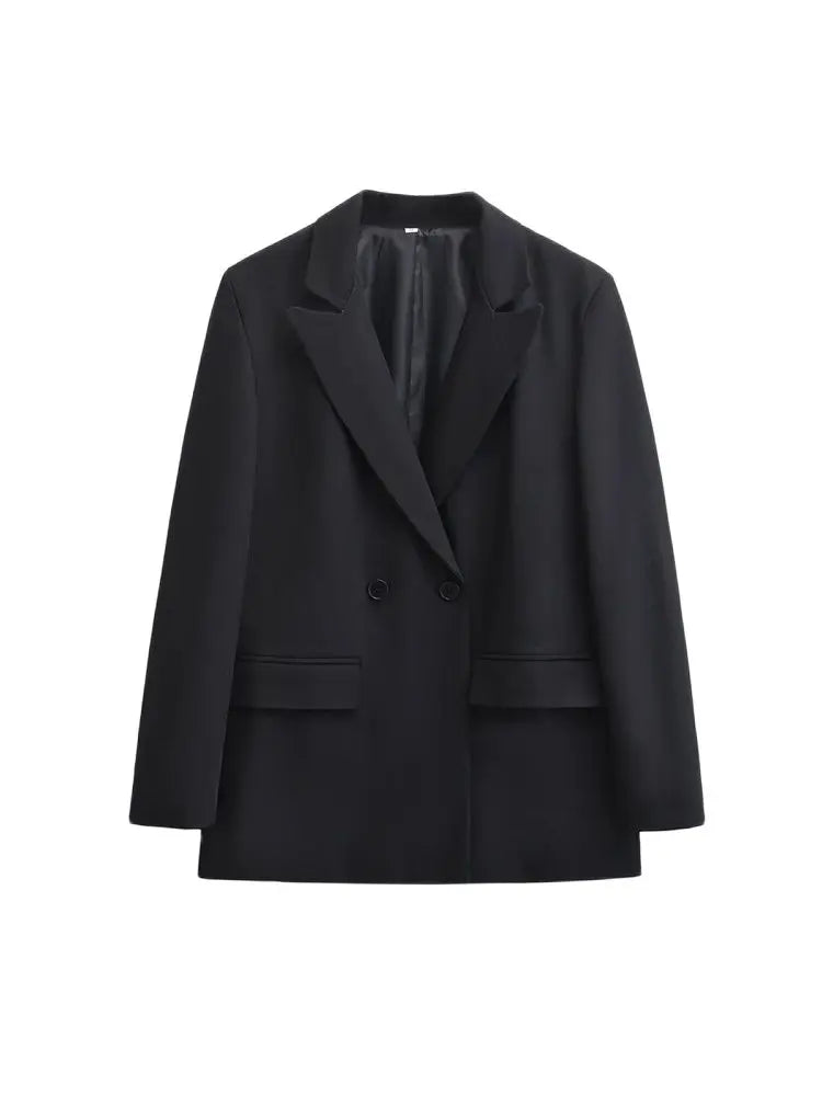 Mune | Women's Blazer - Structured With Double Button Closure