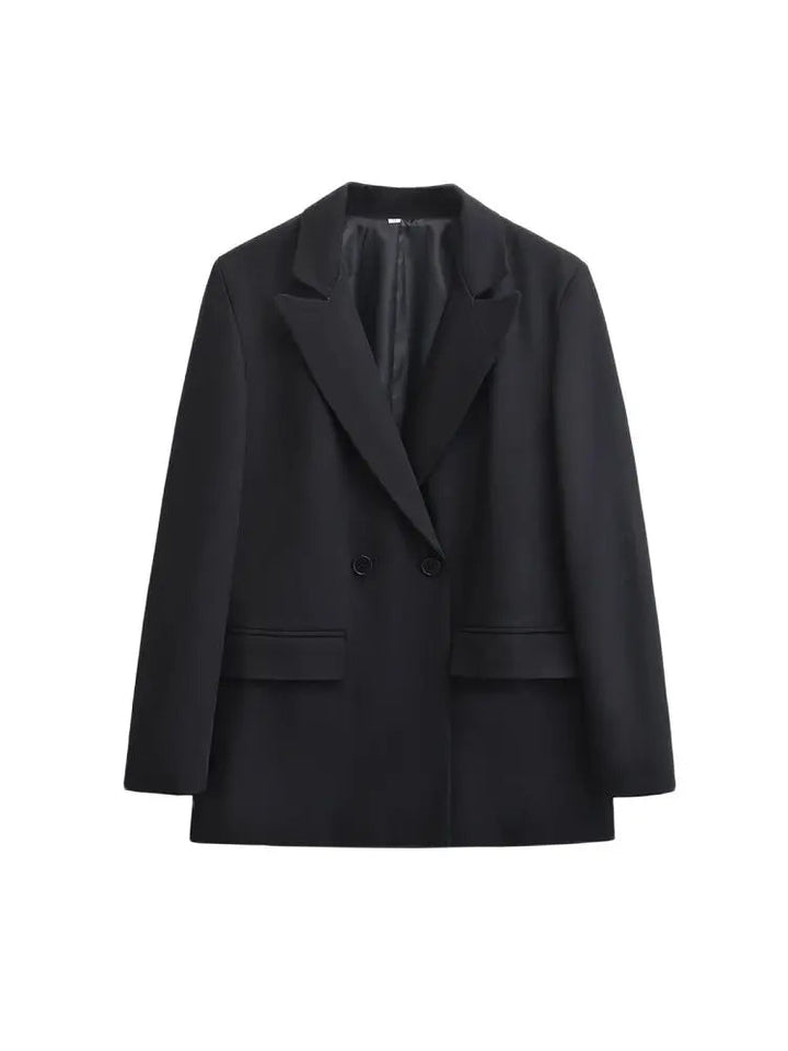 Mune | Women's Blazer - Structured With Double Button Closure