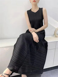 Mune | Summer dress Miyake Bubble