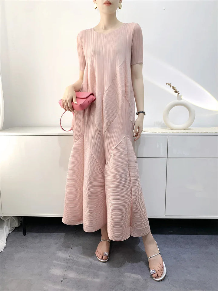Mune | Summer dress Miyake Bubble