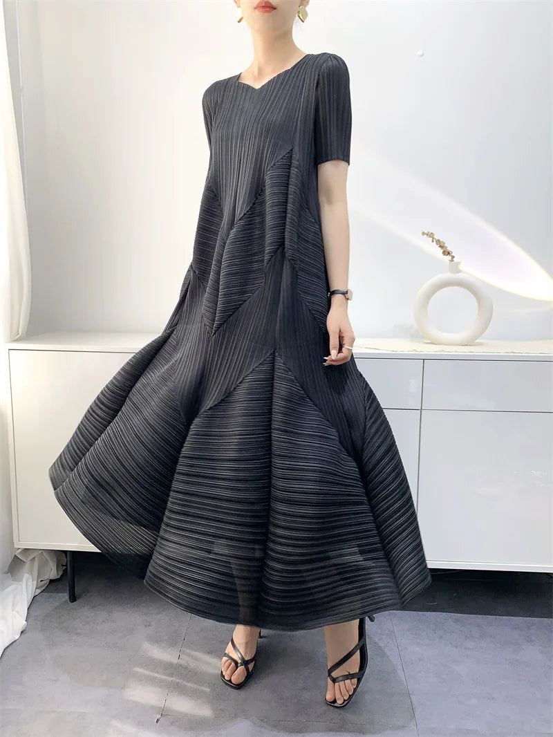 Mune | Summer dress Miyake Bubble