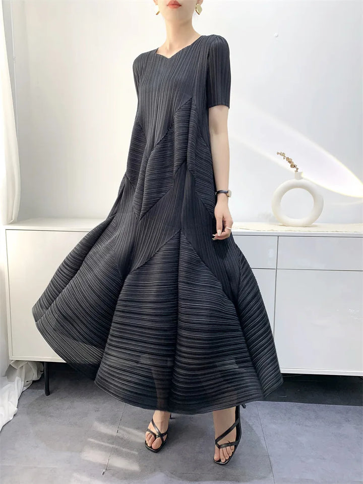 Mune | Summer dress Miyake Bubble