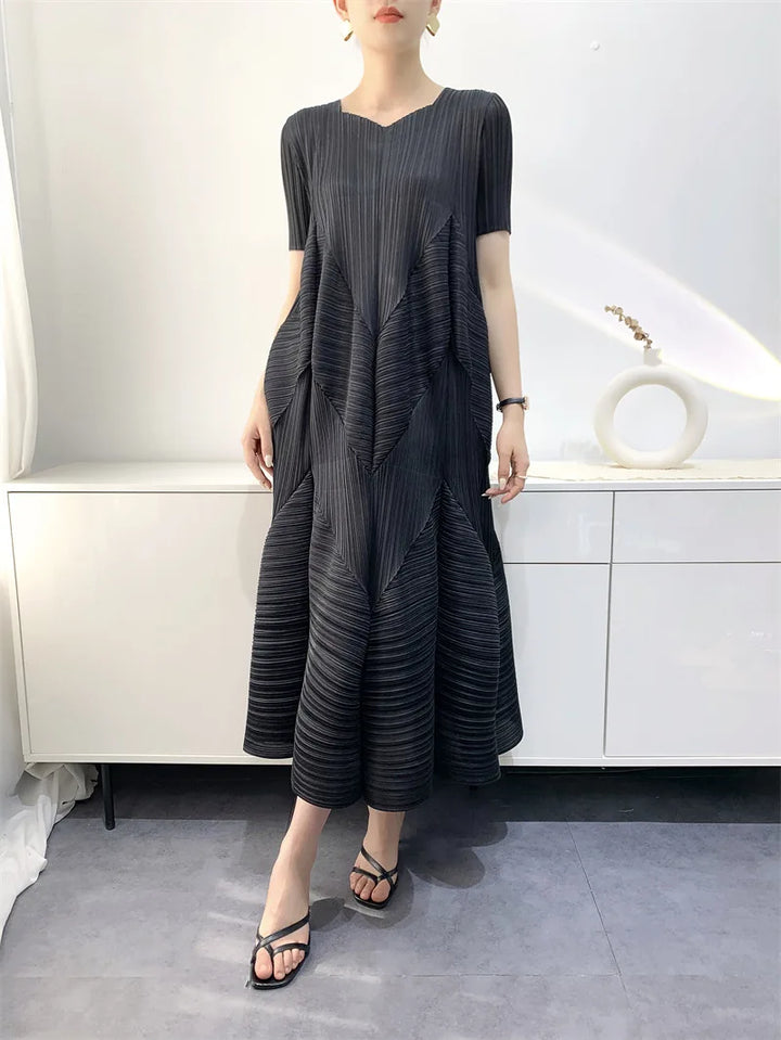 Mune | Summer dress Miyake Bubble