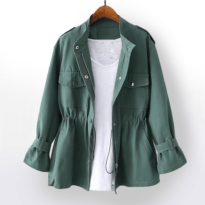Mune | Women's Windbreaker Jacket with Pockets and Long Sleeves