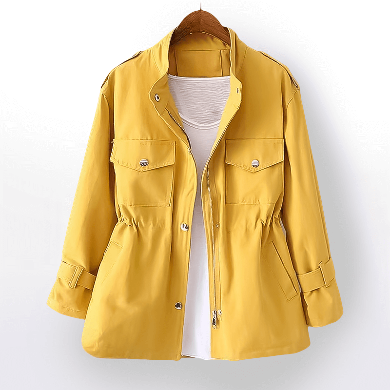 Mune | Women's Windbreaker Jacket with Pockets and Long Sleeves