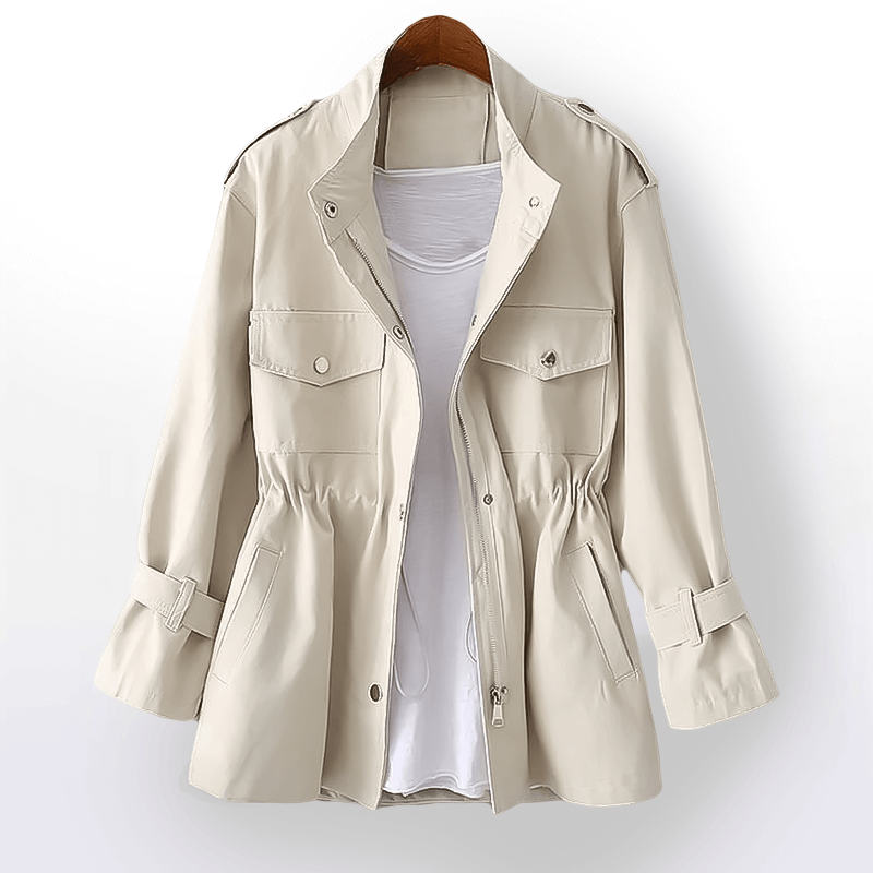 Mune | Women's Windbreaker Jacket with Pockets and Long Sleeves
