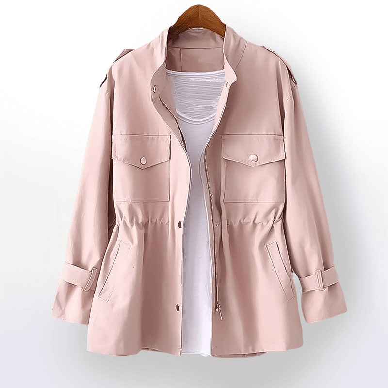 Mune | Women's Windbreaker Jacket with Pockets and Long Sleeves