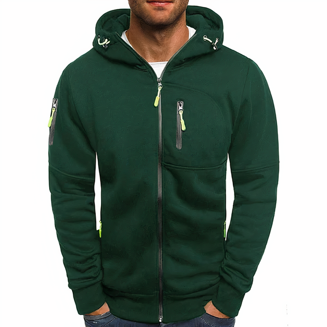 Mune | Hooded Shirt with Zipper