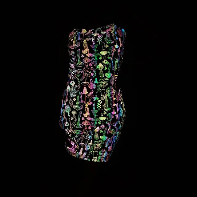 Mune | Party dress with glowing phosphorescent effect