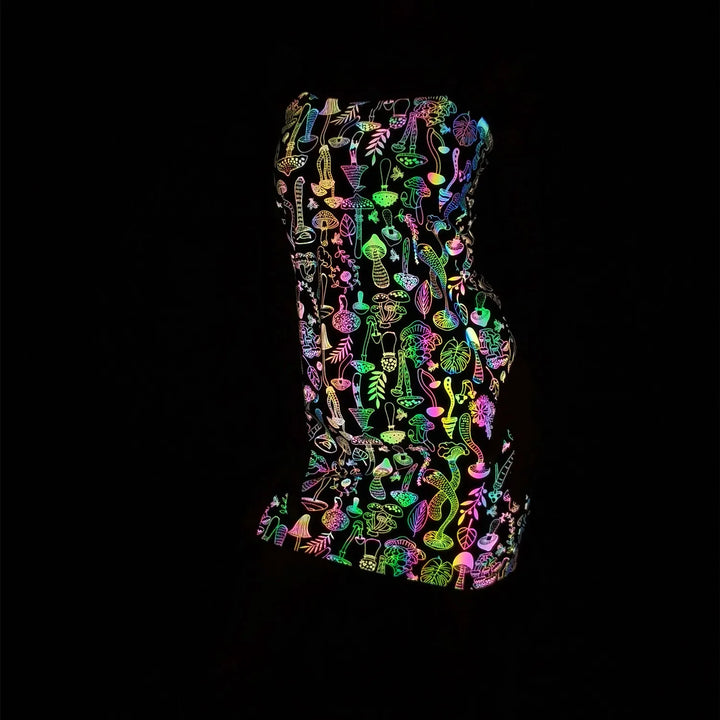 Mune | Party dress with glowing phosphorescent effect