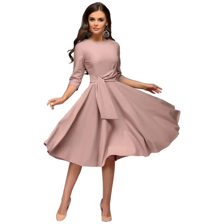 Mune | Elegant Swing Dress