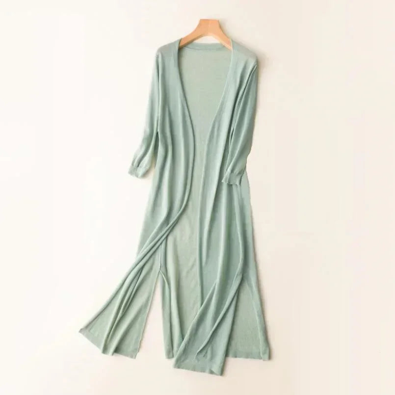Women’s Casual Relaxed Fit Long Cardigan
