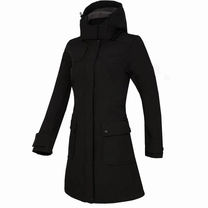 Mune | Long Waterproof Rain Jacket With Hood For Women