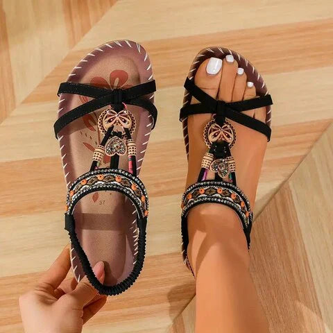 Mune Fashion | Boho Flat Sandals