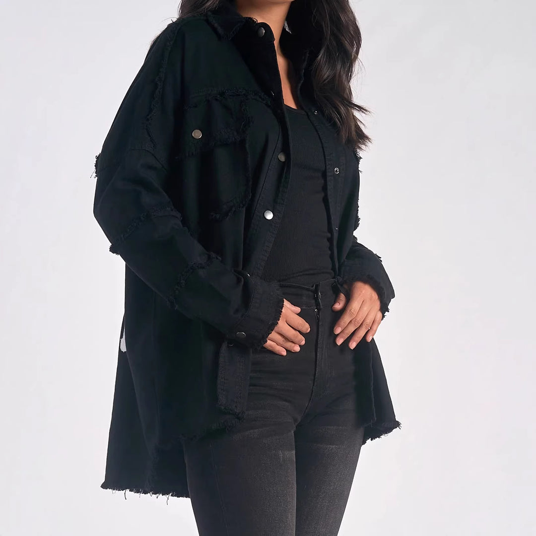 Women's Fashion Overshirt Jacket