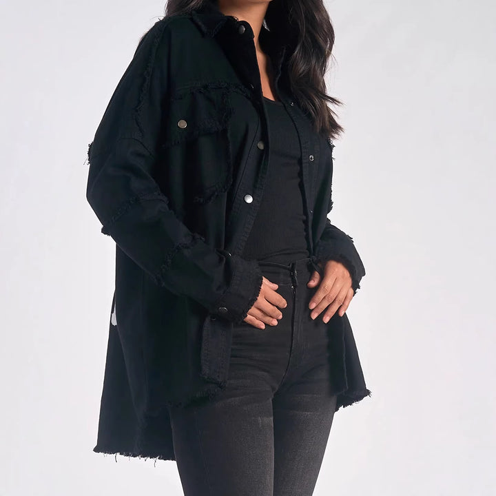 Women's Fashion Overshirt Jacket