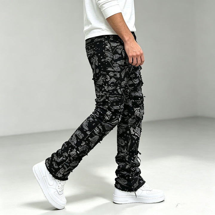 Men's Stylish Cargo Pants with Versatile Pattern Mune Fashion