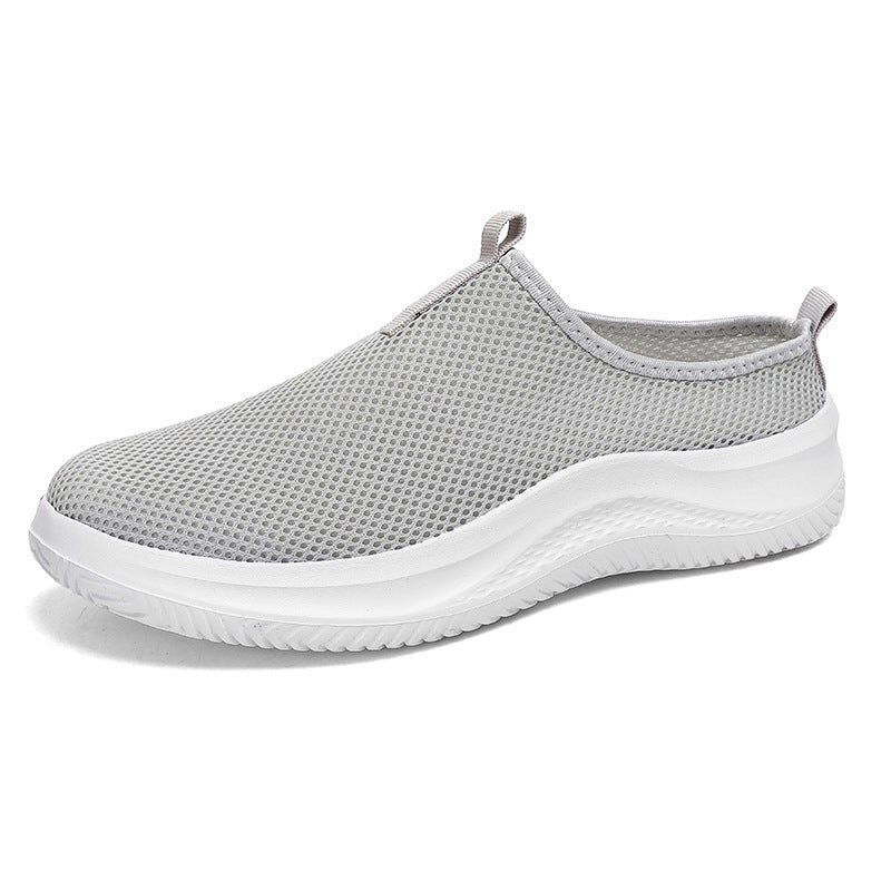 Unisex nan lighter mesh slip-on sneakers with breathable upper material, cushioning EVA midsole, and non-slip profiling sole Mune Fashion