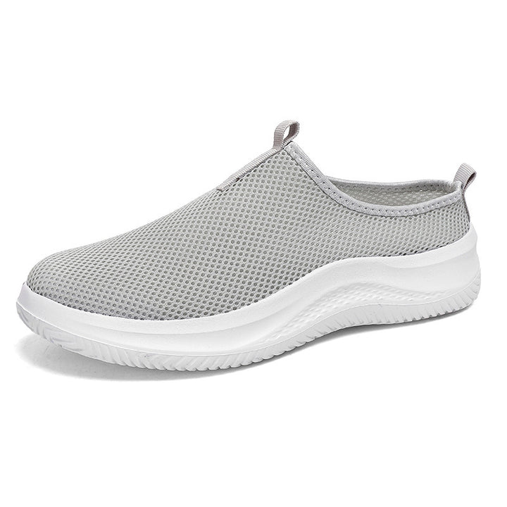 Unisex nan lighter mesh slip-on sneakers with breathable upper material, cushioning EVA midsole, and non-slip profiling sole Mune Fashion