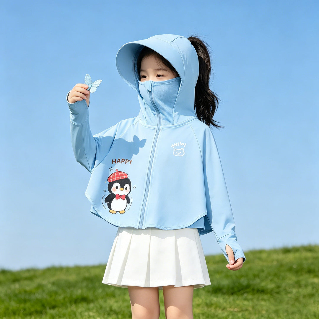 Women's UV protection jacket with hood and lightweight cotton material Mune Fashion