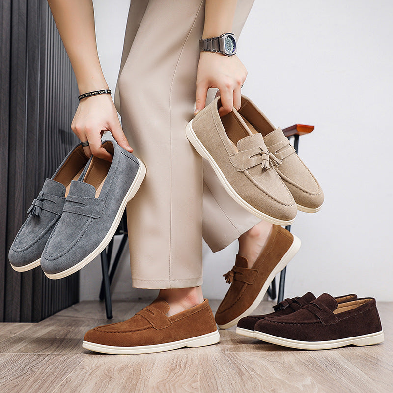 Men's Elegant Moccasins with Tassels Mune Fashion