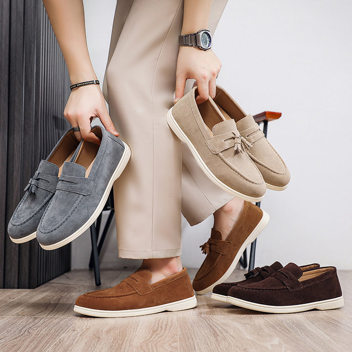Men's Elegant Moccasins with Tassels Mune Fashion