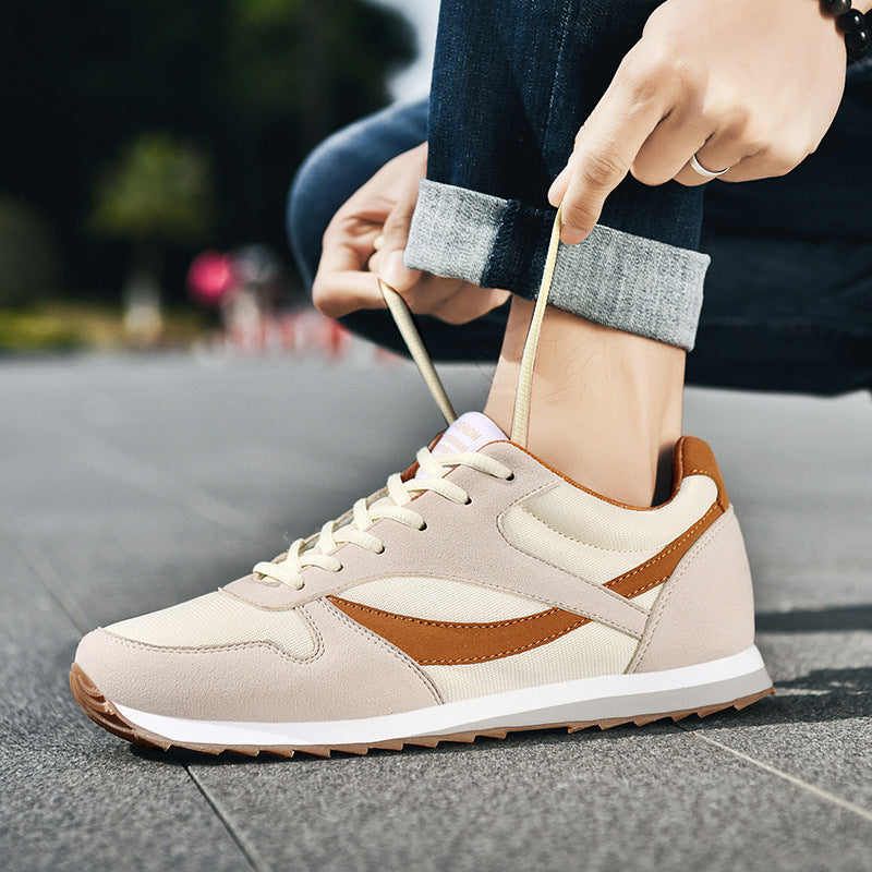 Men's Lightweight Casual Sneakers with Breathable Mesh and Padded Comfort Sole Mune Fashion