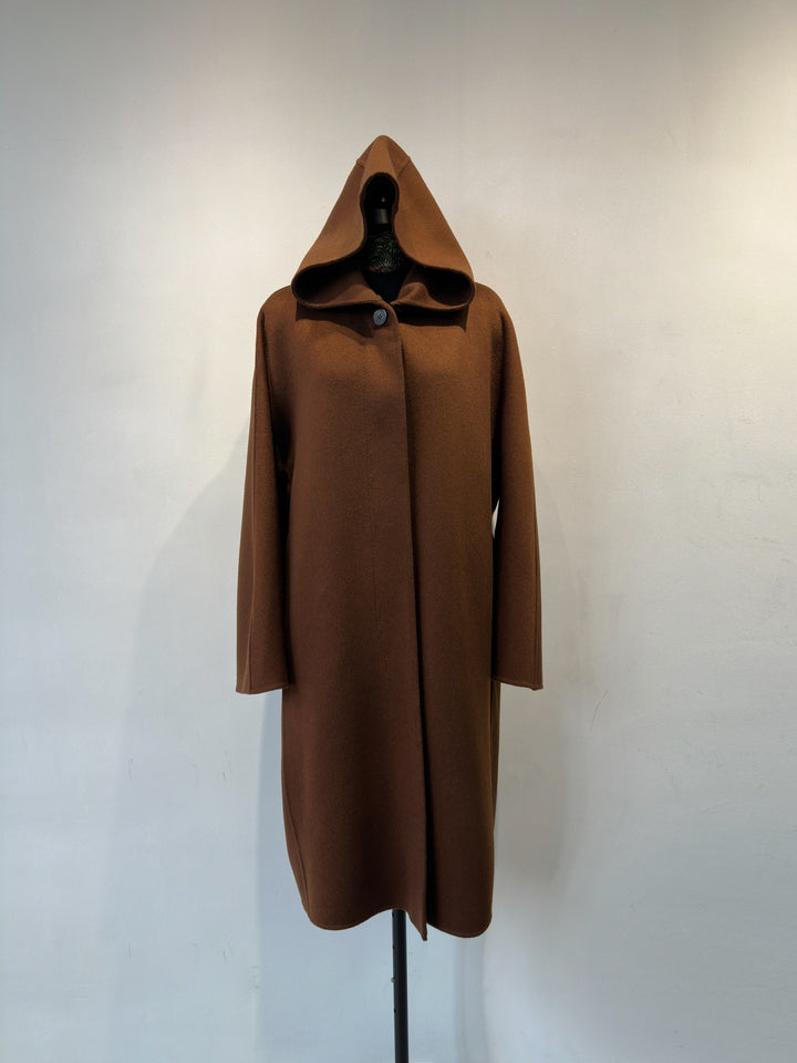 Women's Elegant Hooded Wrap Coat Mune Fashion