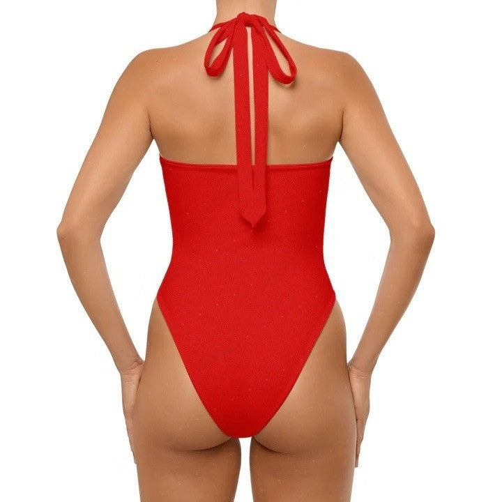 Women One-Piece Swimsuit with Cut-Out Design Mune Fashion