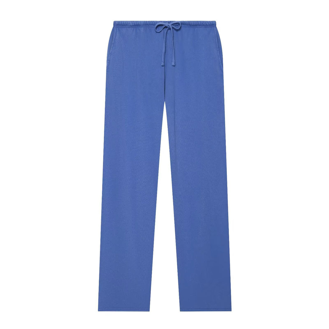 Women's Loose Lounge Pants with Drawstring Waistband and Straight Leg Mune Fashion