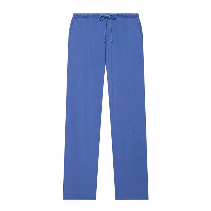 Women's Loose Lounge Pants with Drawstring Waistband and Straight Leg Mune Fashion