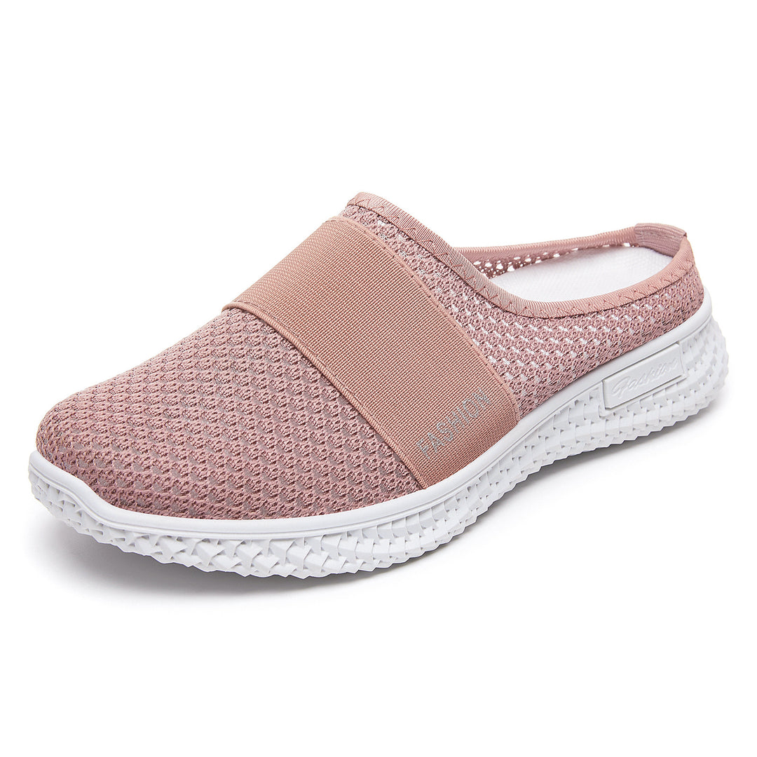 Women's knitted breathable slip-on sneakers with elastic midband Mune Fashion