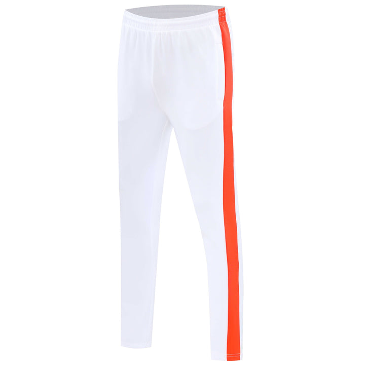Men's tapered training pants with elastic waistband, side contrast stripe & insert pockets Mune Fashion