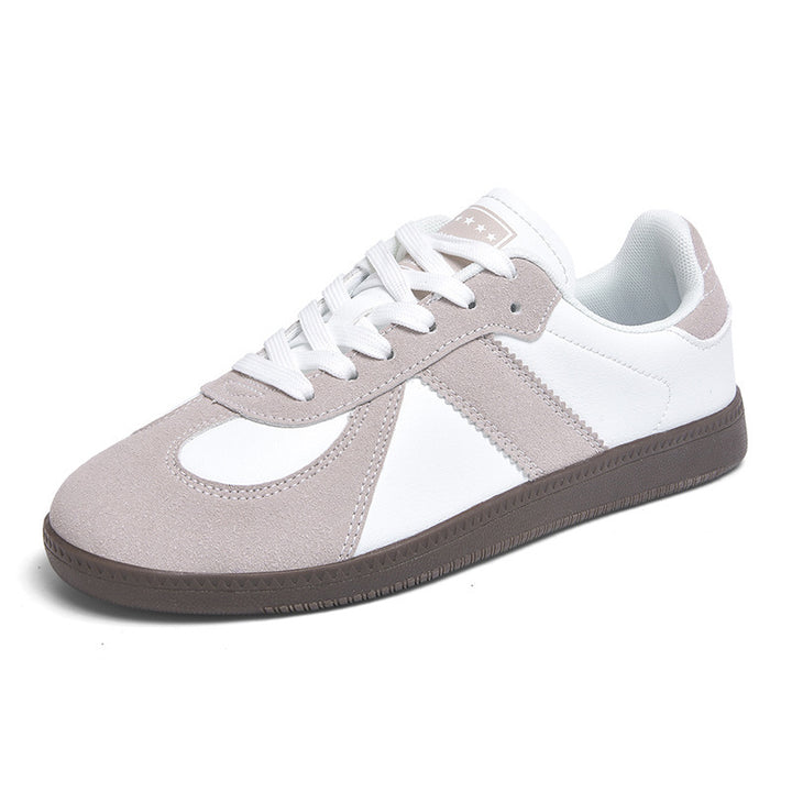 Unisex nan urban Tennis sneaker with suede overlays, padded heel collar, and vulcanized rubber sole Mune Fashion