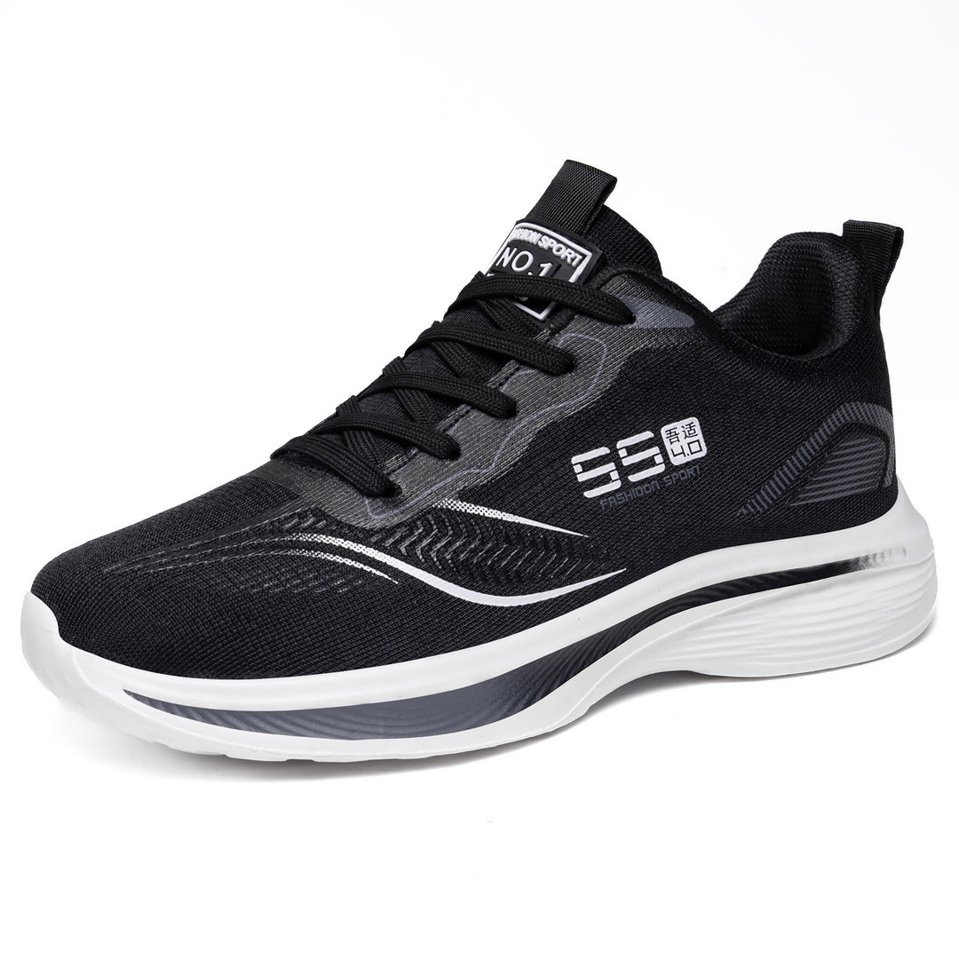 Women's breathable comfort walking sneakers with sock-like entry and cushioned EVA platform sole Mune Fashion