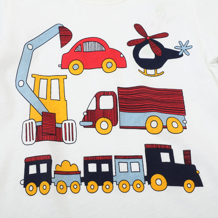 Boys T-Shirt with funny vehicle design Mune Fashion