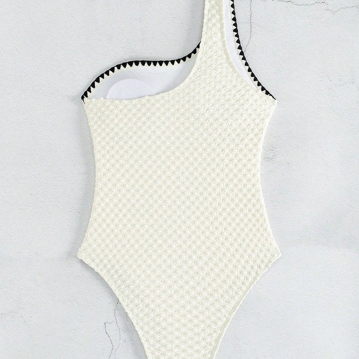 Women One-sided Swimsuit with Structured Material Mune Fashion
