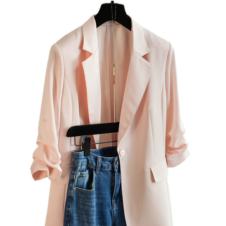 Women Elegant Blazer with Casual Cut Mune Fashion
