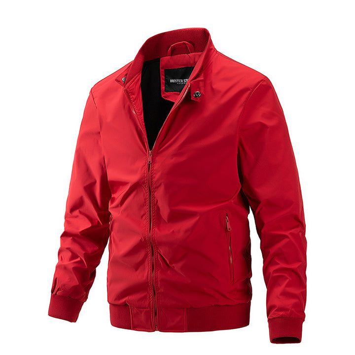 Men's Fashion Transitional Jacket with Functional Zipper Mune Fashion