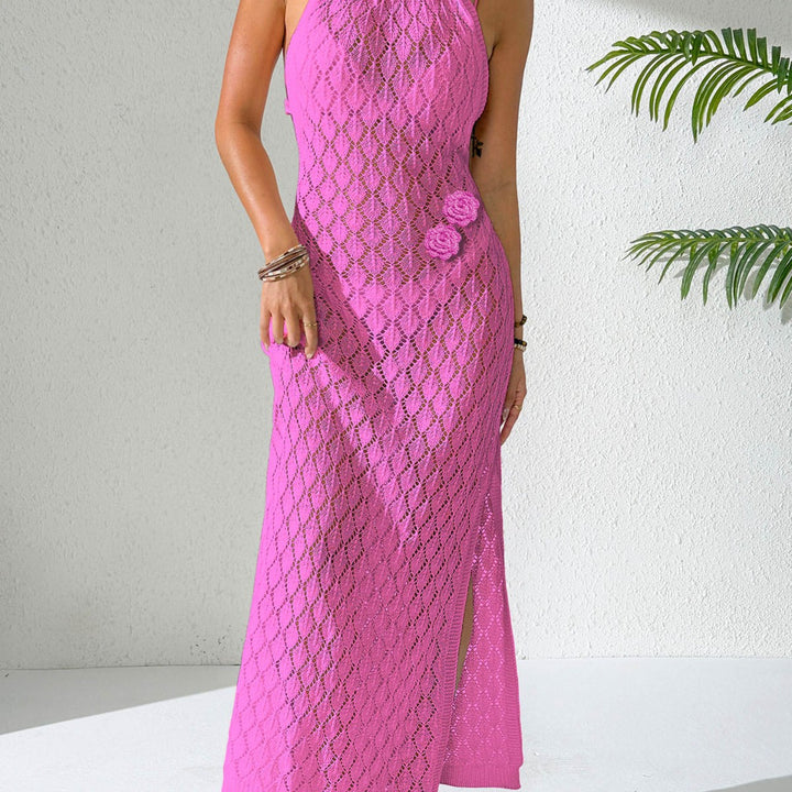 Ladies elegant crochet maxi dress Mune Fashion