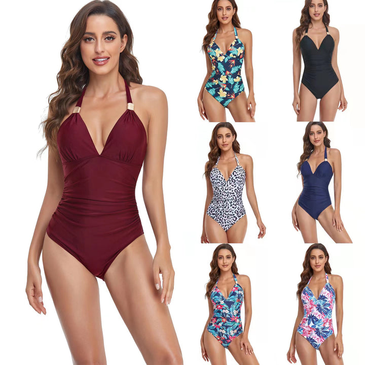 Women's Elegant High-Cut Swimsuit Mune Fashion