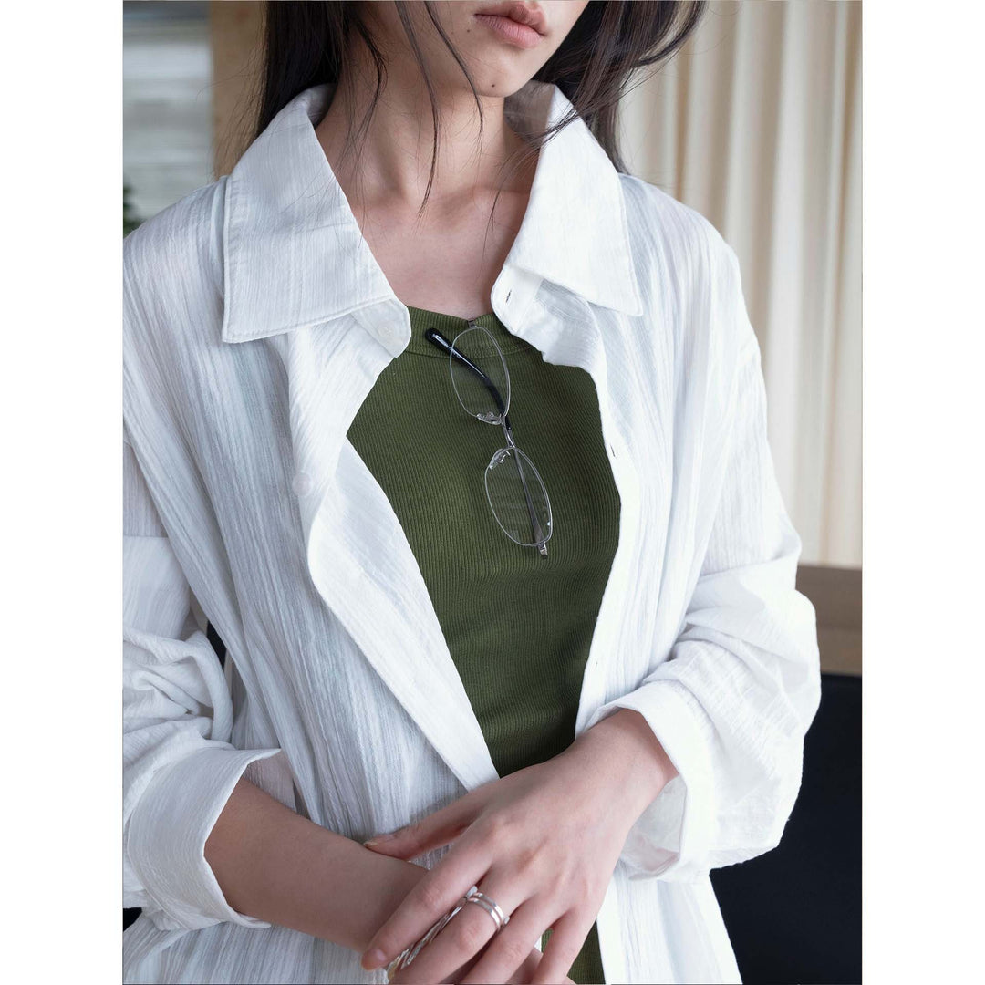 Women Oversized Structured Shirt with Matching Shorts Set Mune Fashion