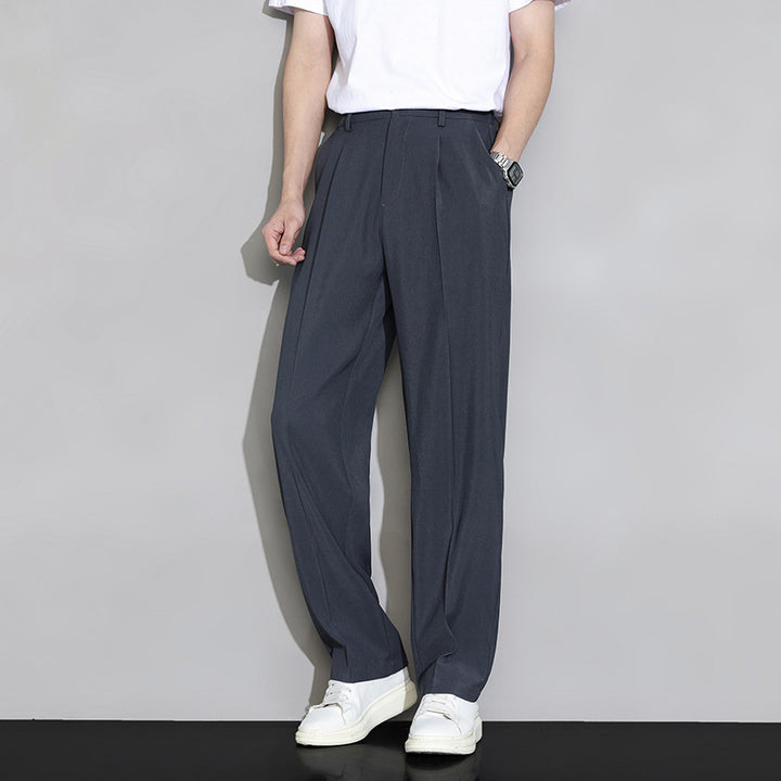 Men's elegant and comfortable high-waisted trousers