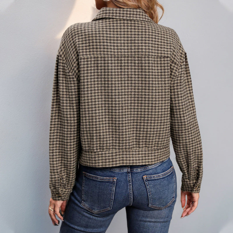 Women Checked Overshirt Mune Fashion